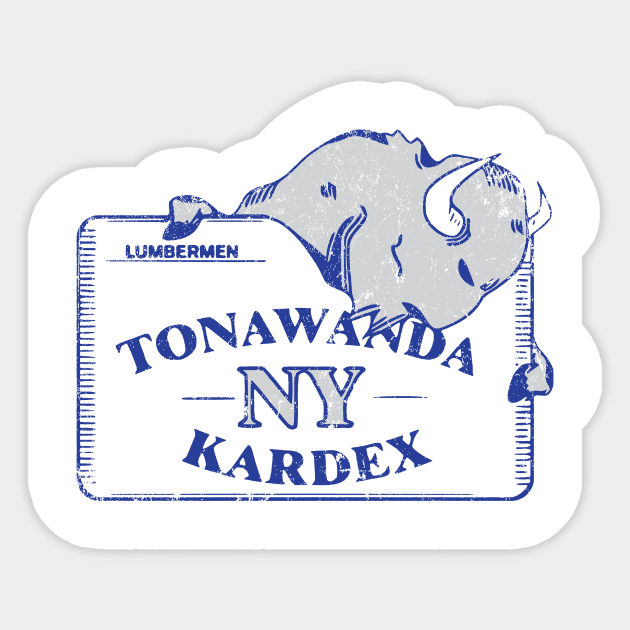 Tonawanda Kardex Sticker by MindsparkCreative